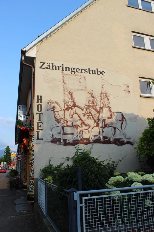 Hotel-Zahringerstube ノイエンビュルク・アム・ライン エクステリア 写真